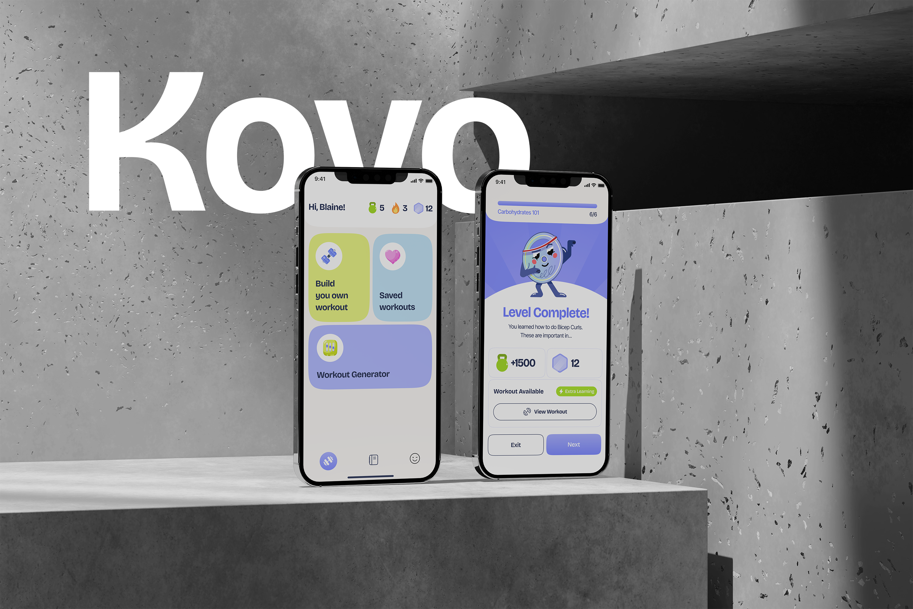 Kovo - Gamified Fitness & Learning App